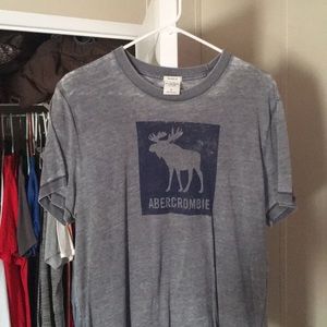 Abercrombie & Fitch Grey Muscle Shirt